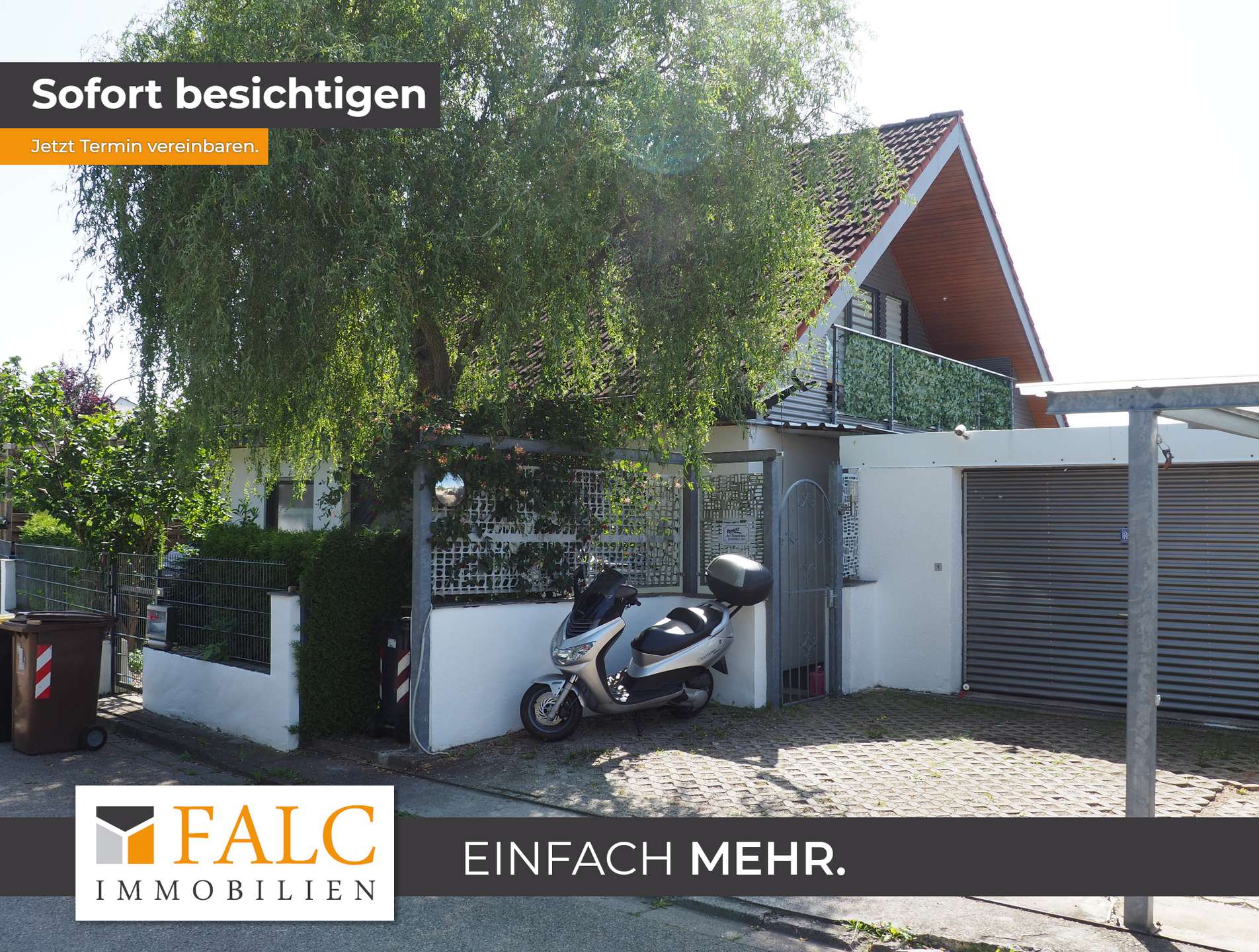 Blick von der Straße